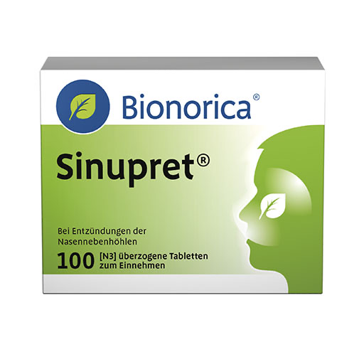 SINUPRET &uuml;berzogene Tabletten