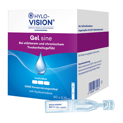 HYLO-VISION Gel sine Einzeldosispipetten