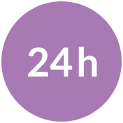 Rund um die Uhr bestellen